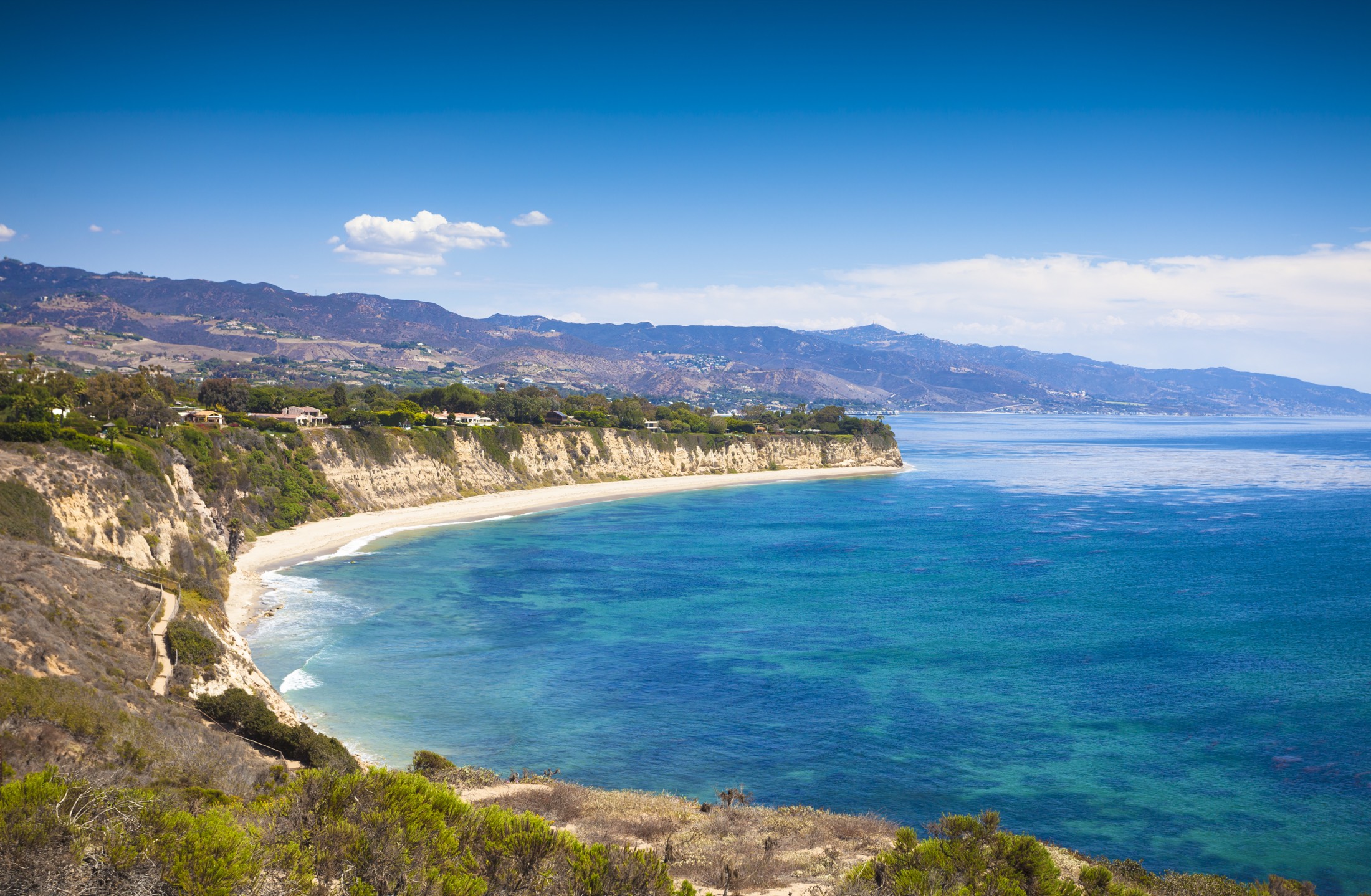 Point Dume coastline near Malibu